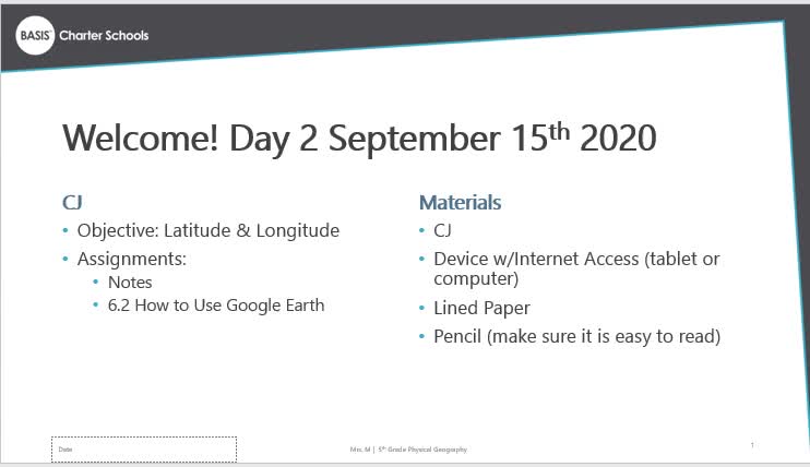 6.2 Latitude and Longitude 