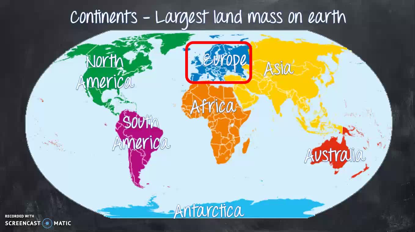 MBeran Europe Geography and Landmarks