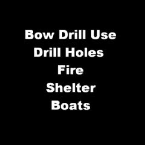 Aleut Bow Drill